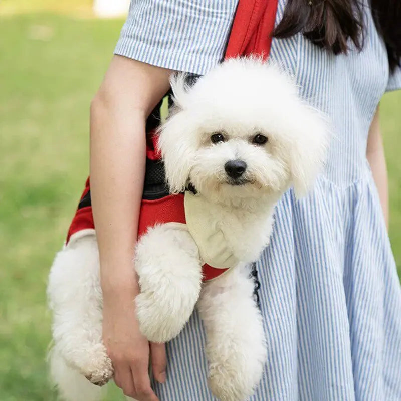 Adjustable Front Pet Carrier Vest feature detail 6
