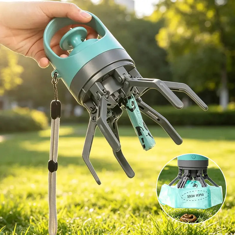 No-Touch Dog Waste Scooper with 15 Bags product view Main image