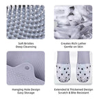 Extra-Long Silicone Pet Bathing Gloves feature detail 4