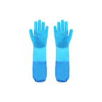 Extra-Long Silicone Pet Bathing Gloves variant