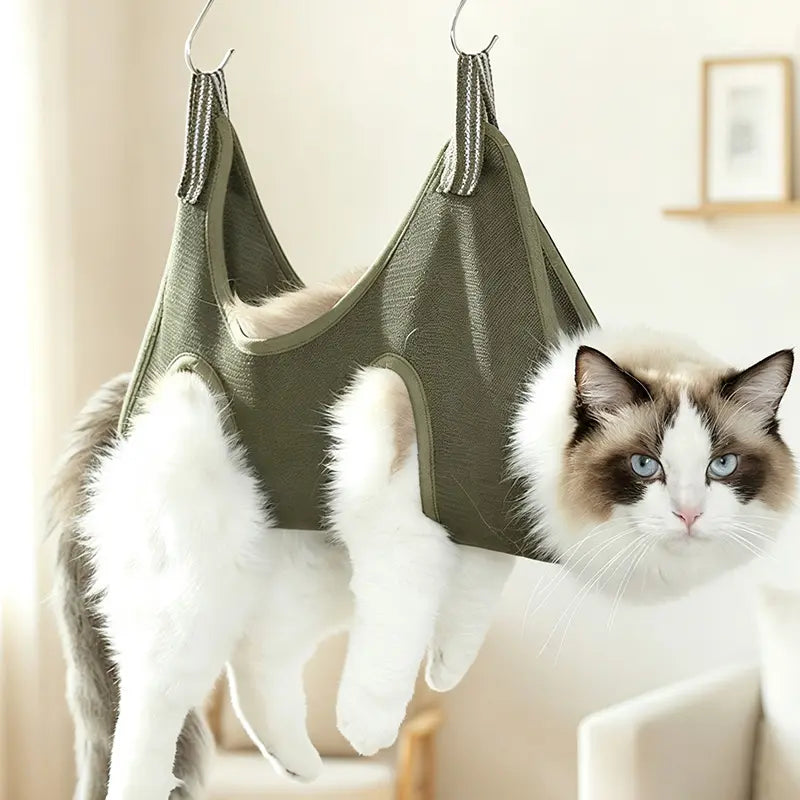 Pet Grooming Restraint Hammock product view