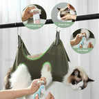 Pet Grooming Restraint Hammock feature detail 1