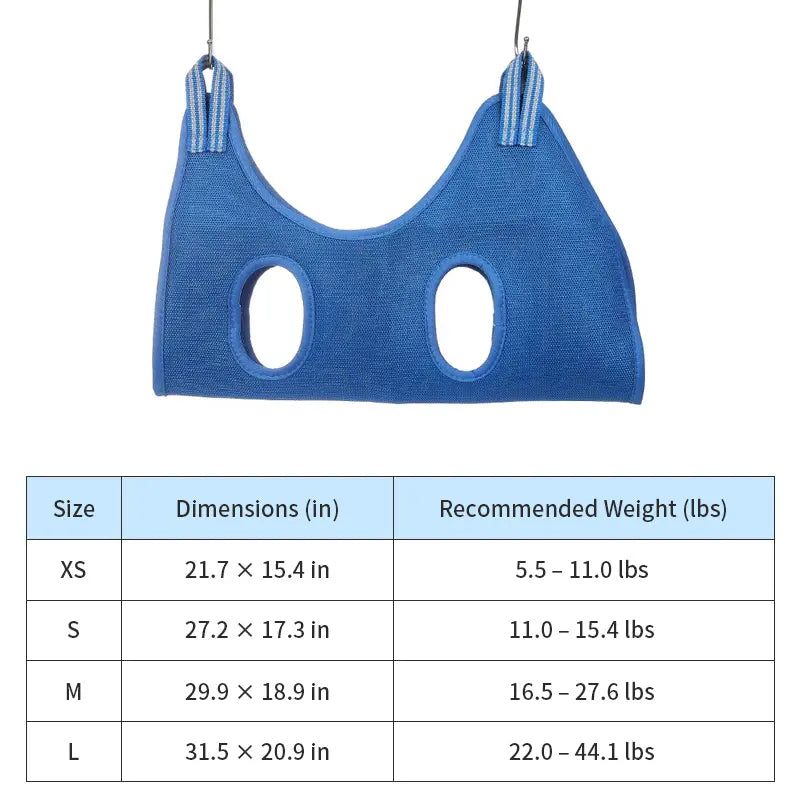 Pet Grooming Restraint Hammock feature detail 8