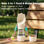 Portable Dog Water Bottle & Food Container feature detail 5