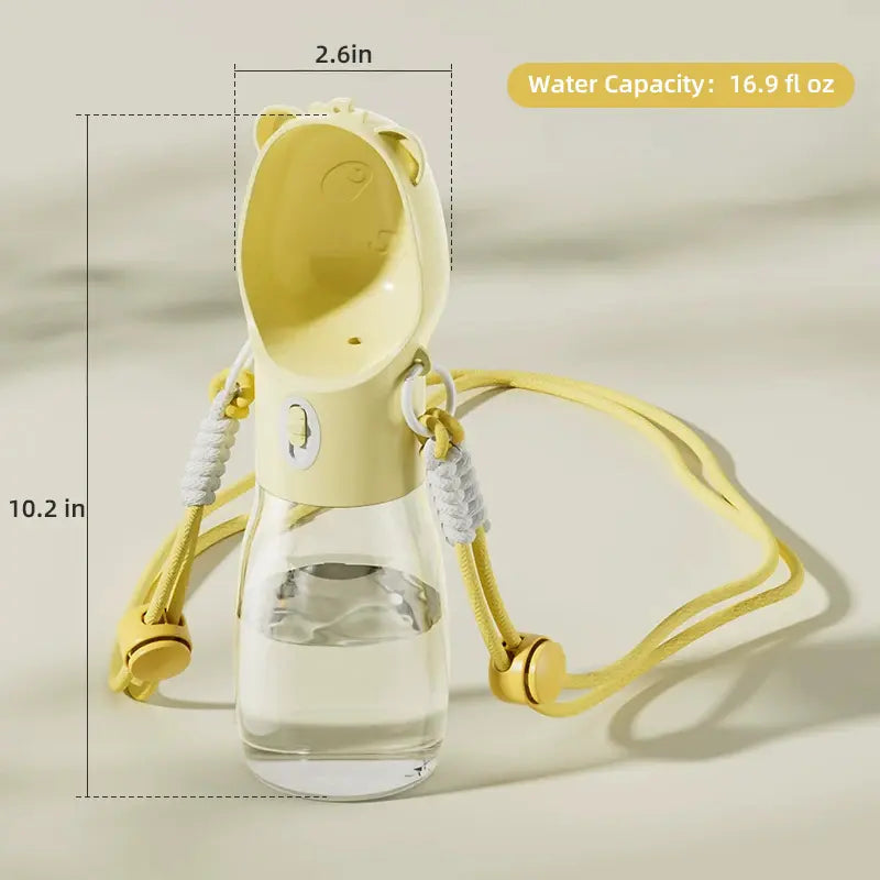 Portable Dog Water Bottle & Food Container variant