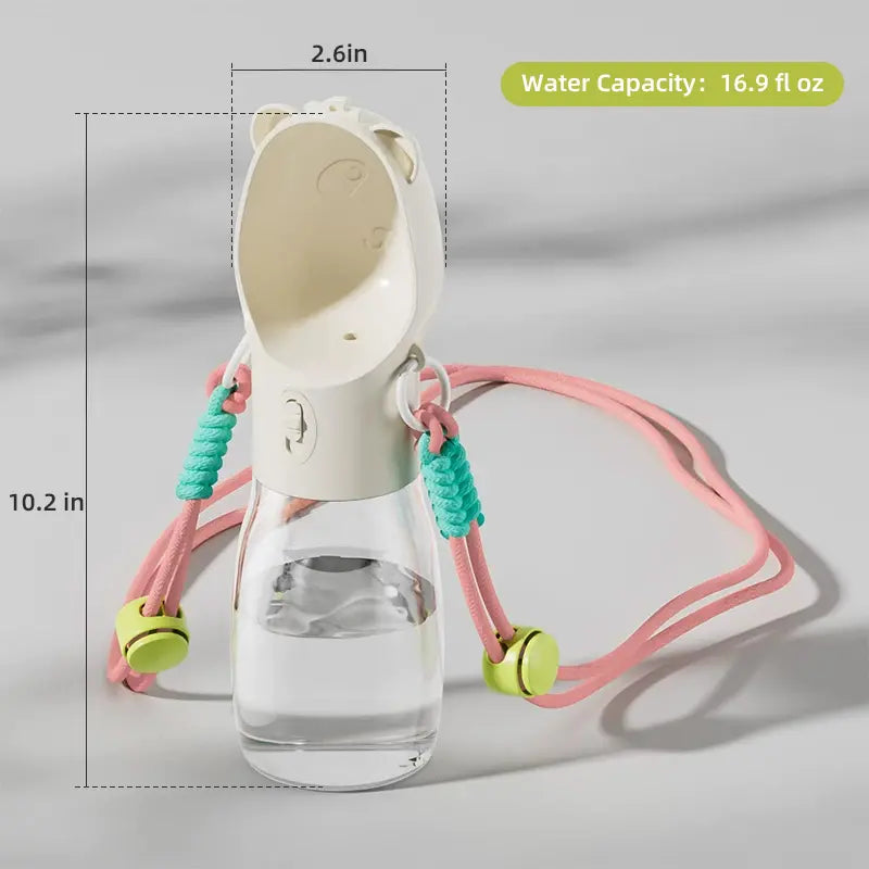 Portable Dog Water Bottle & Food Container variant