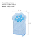 Quick-Dry Microfiber Pet Grooming Mitts feature detail 7