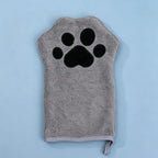 Quick-Dry Microfiber Pet Grooming Mitts – a1-GY