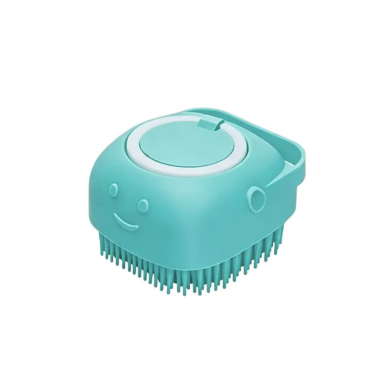 Silicone Pet Bathing & Massage Shampoo Brush variant