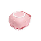Silicone Pet Bathing & Massage Shampoo Brush variant