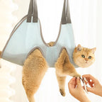 Breathable Pet Grooming Hammock for Cats & Small Dogs product view