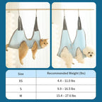 Breathable Pet Grooming Hammock for Cats & Small Dogs feature detail 9