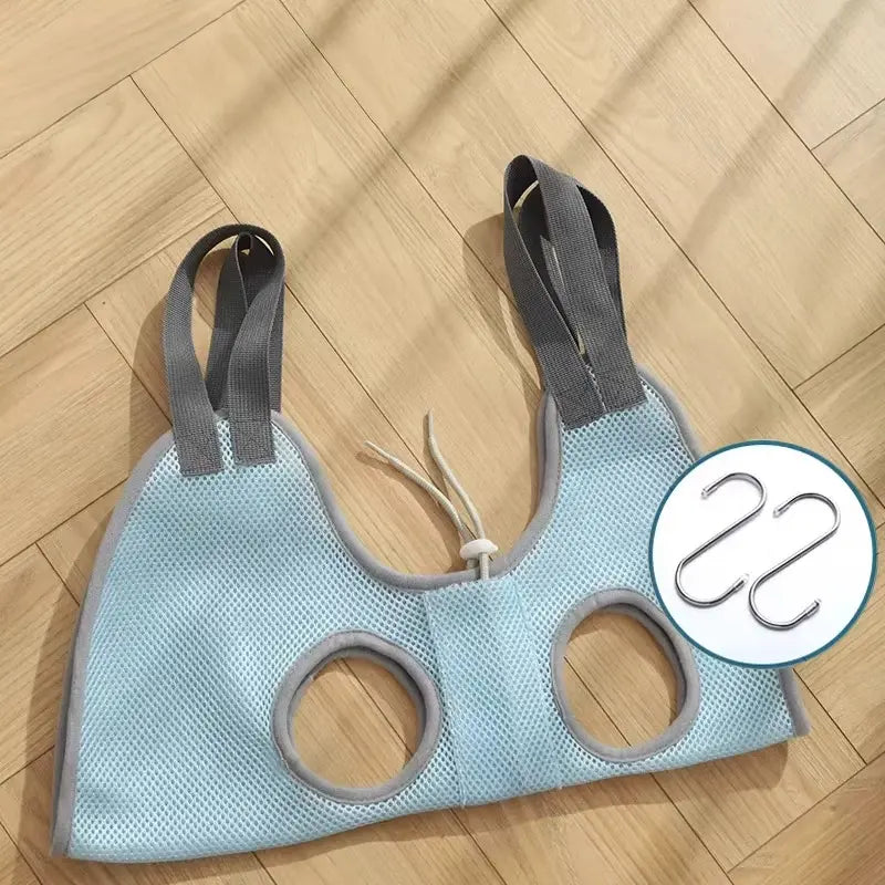 Breathable Pet Grooming Hammock for Cats & Small Dogs variant
