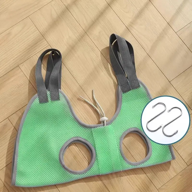 Breathable Pet Grooming Hammock for Cats & Small Dogs variant