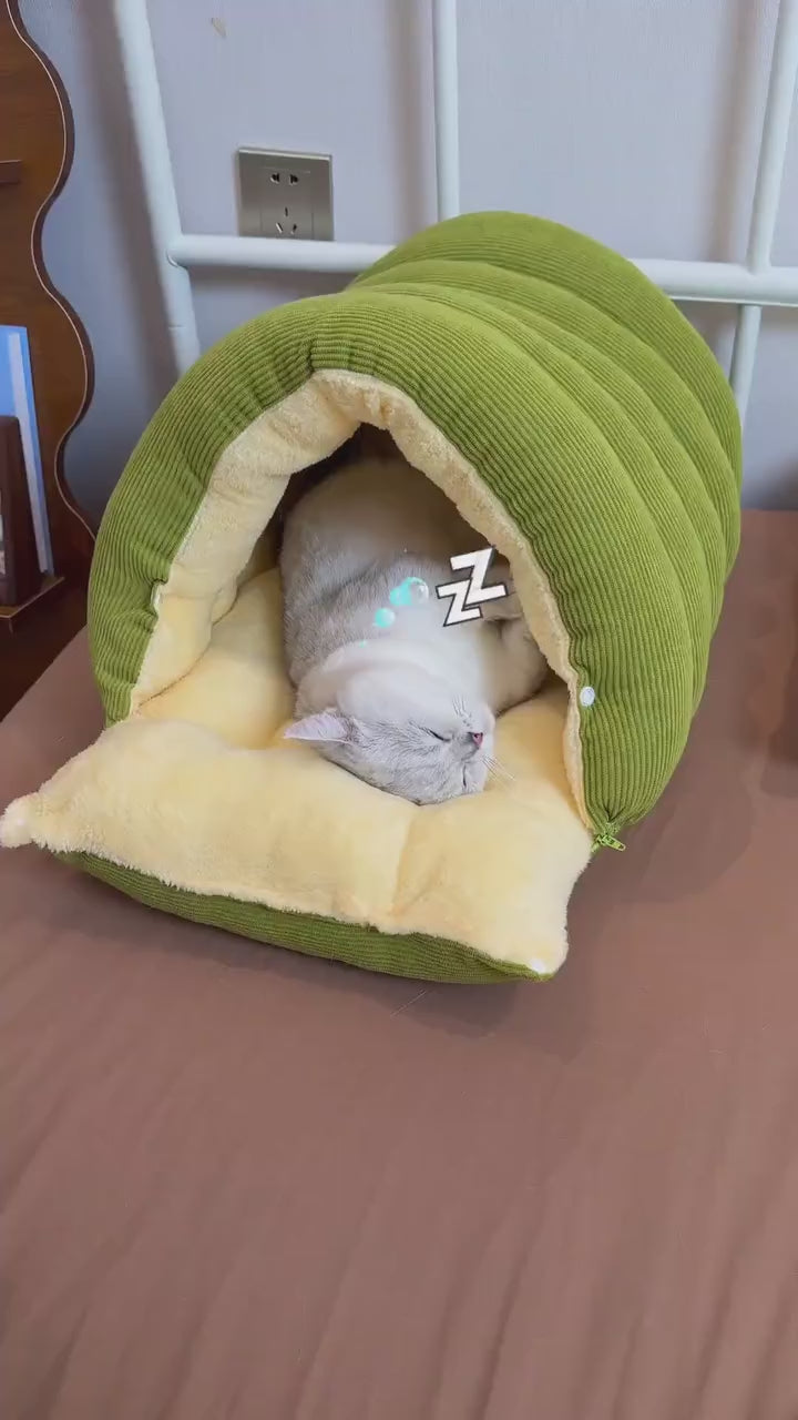 The Coziest Hideaway for Your Cat