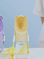 Portable Dog Water Bottle with Food Container phoopet-8521