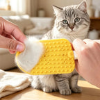 Dual-Sided Pet Hair Remover & Massage Brush