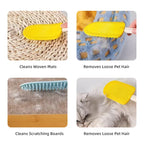Dual-Sided Pet Hair Remover & Massage Brush feature detail 6