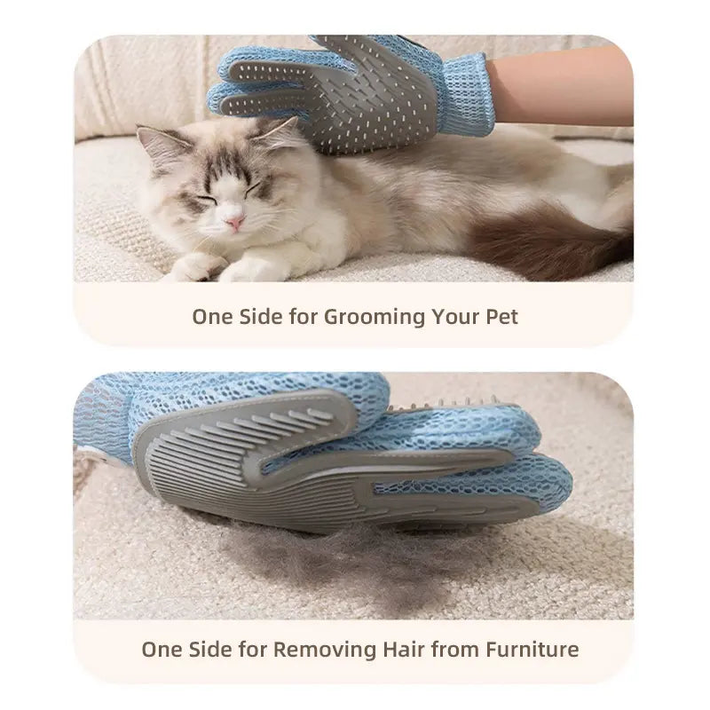 Pet Deshedding & Massage Glove feature detail 2