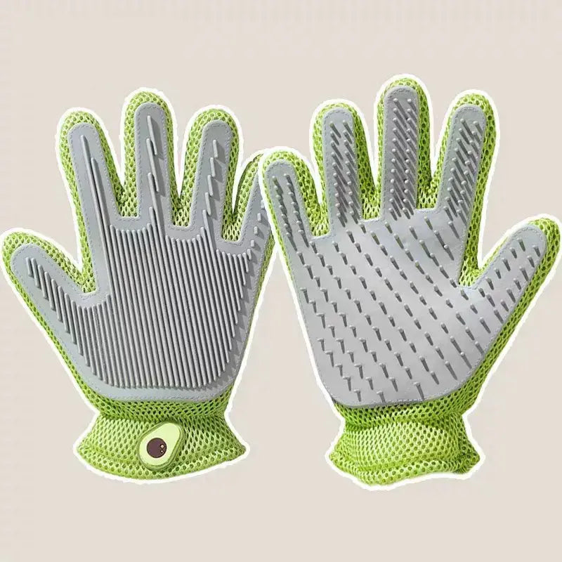 Pet Deshedding & Massage Glove variant