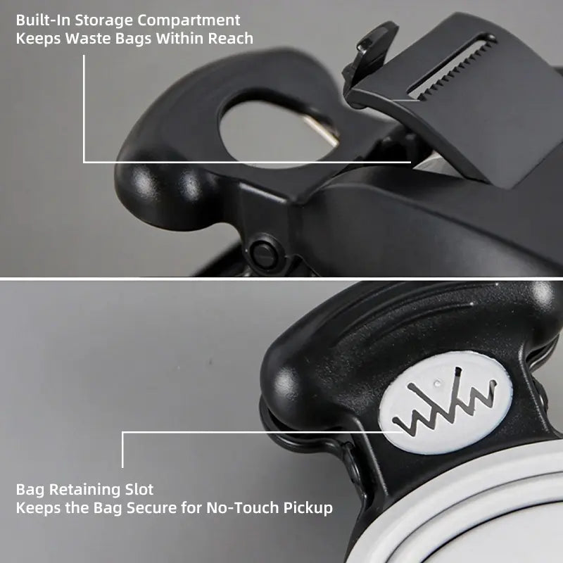 Foldable Dog Waste Bag Dispenser with Storage feature detail 7