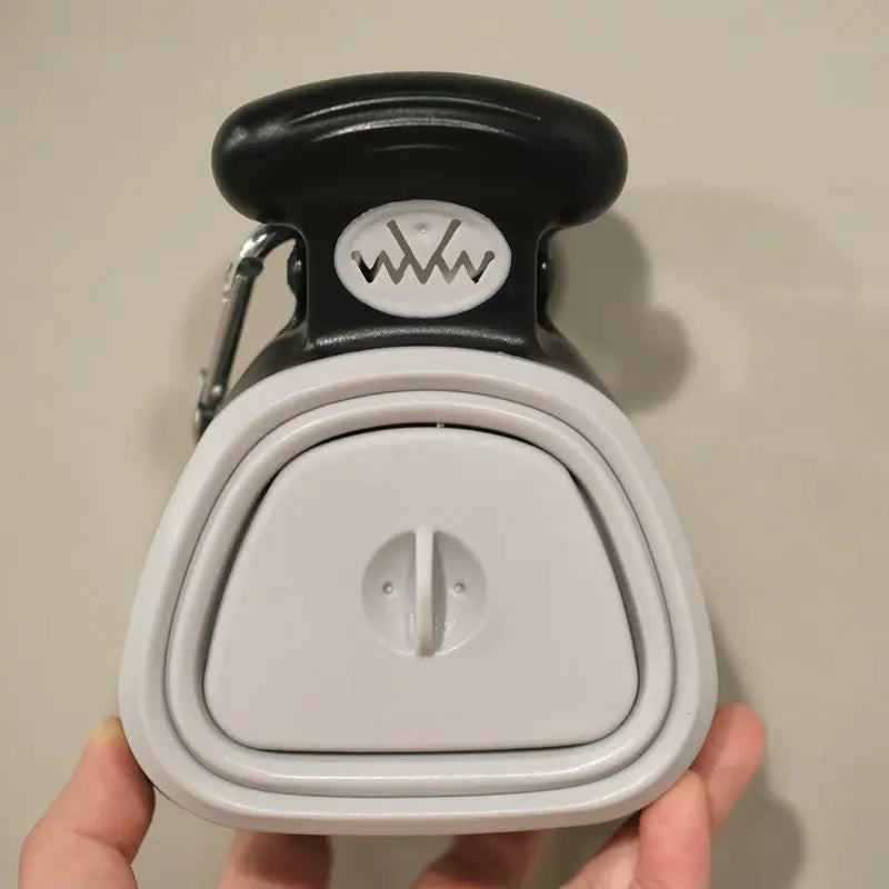 Foldable Dog Waste Bag Dispenser with Storage variant
