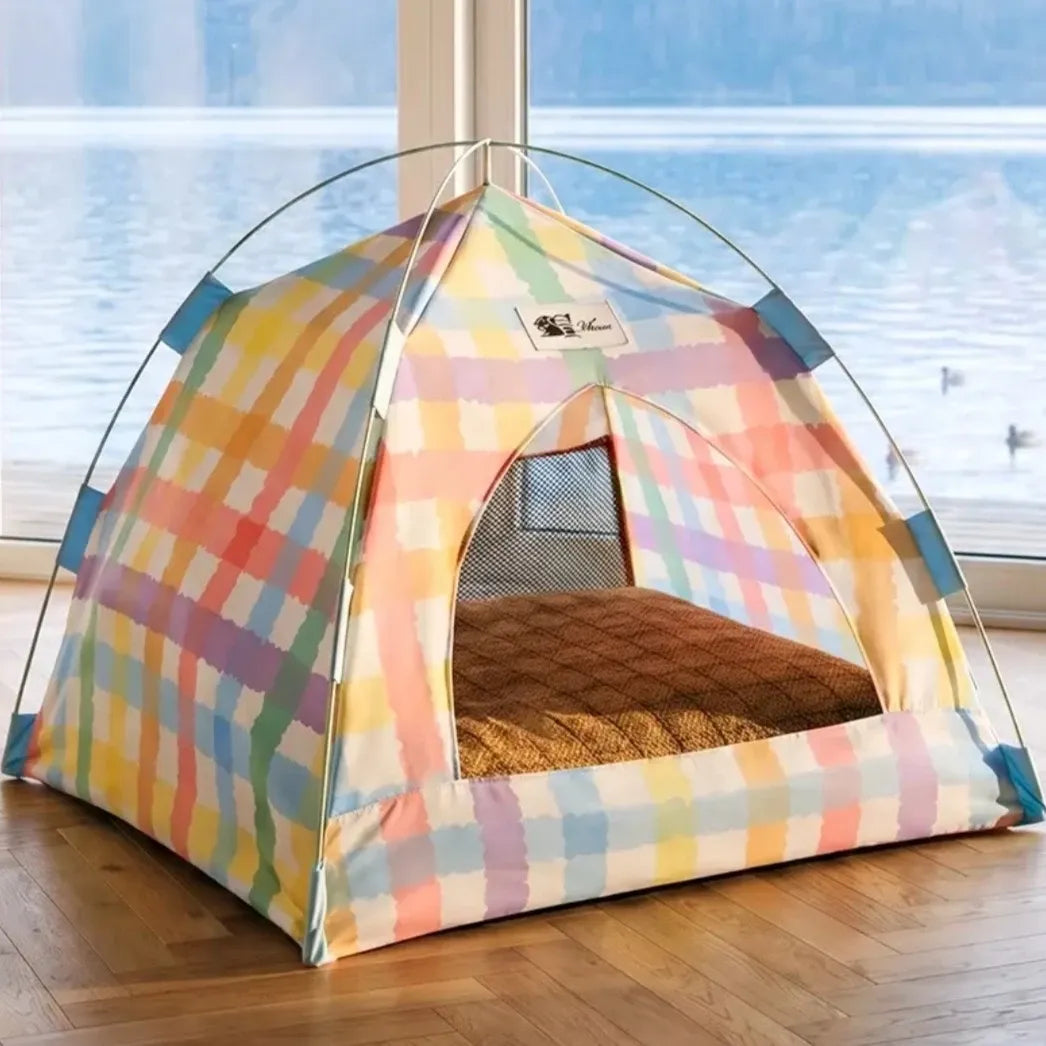 Semi-Enclosed Cat Tent Bed Main image