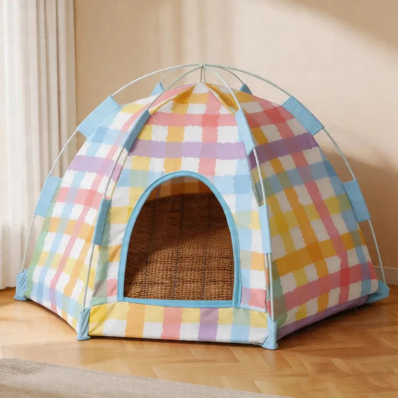 Semi-Enclosed Cat Tent Bed