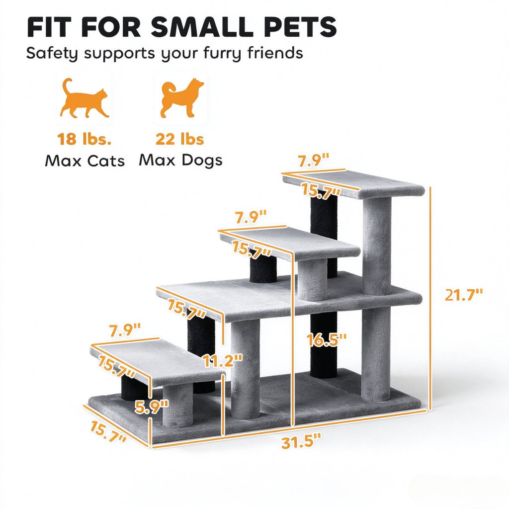 Modular pet stairs dimensions and supplier pet weight chart