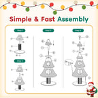 Christmas tree cat tower assembly guide