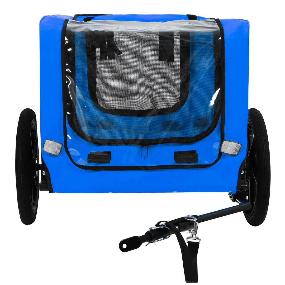 Front view with bicycle hitch