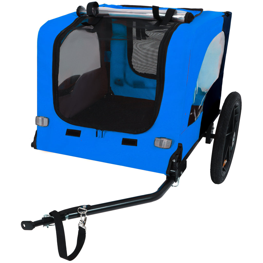 Front mesh opening and trailer frame