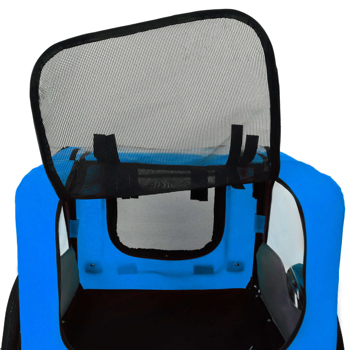 Opening roof mesh panel
