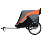 Side view with detachable bicycle hitch