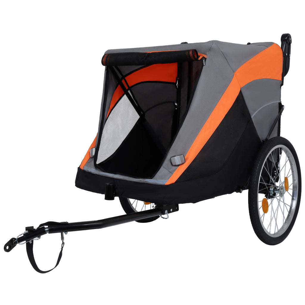 Open front entry in stroller mode