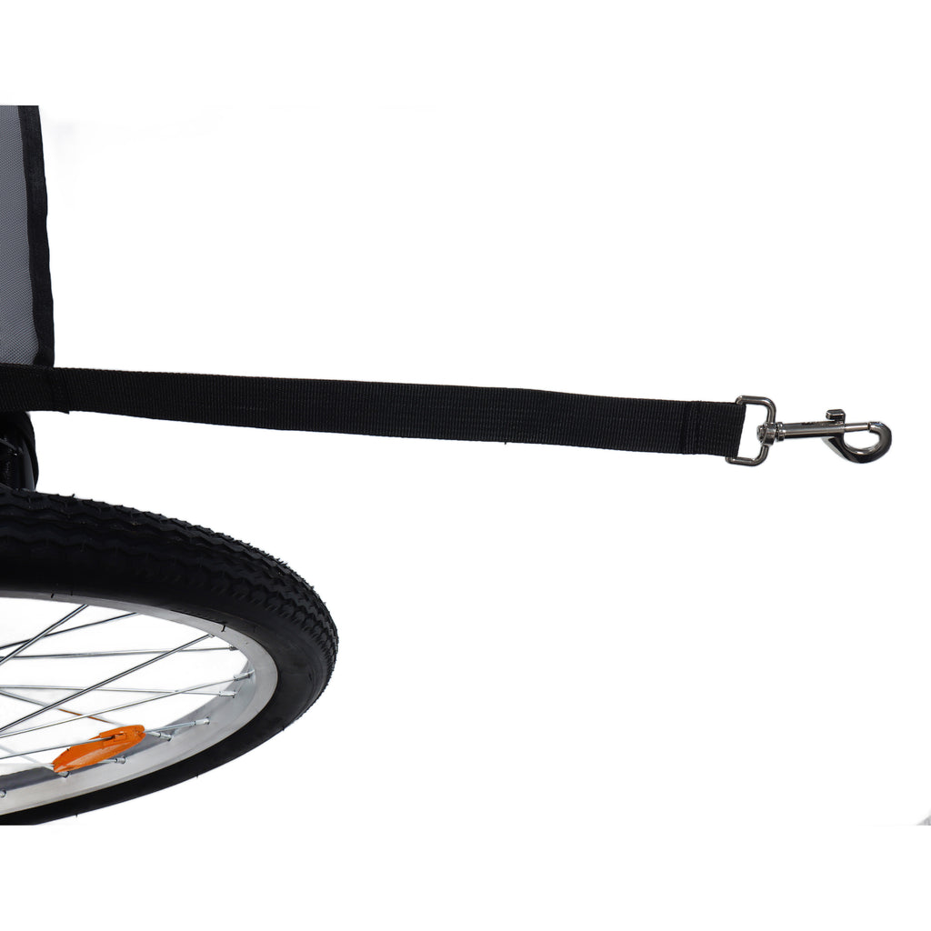 Bicycle coupling and safety strap