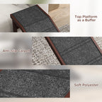 Top platform, carpet and surface details