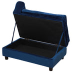 Lift-up seat revealing storage compartment