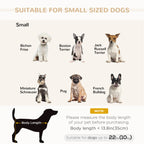 Small dog body-length and 22 lb fit guide