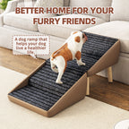 Pet using extended climbing surface