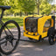 attached to bicycle in park — W136458017